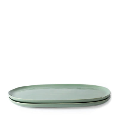 Luna Celadon Serving Dish 28cm Set - 2 Pcs