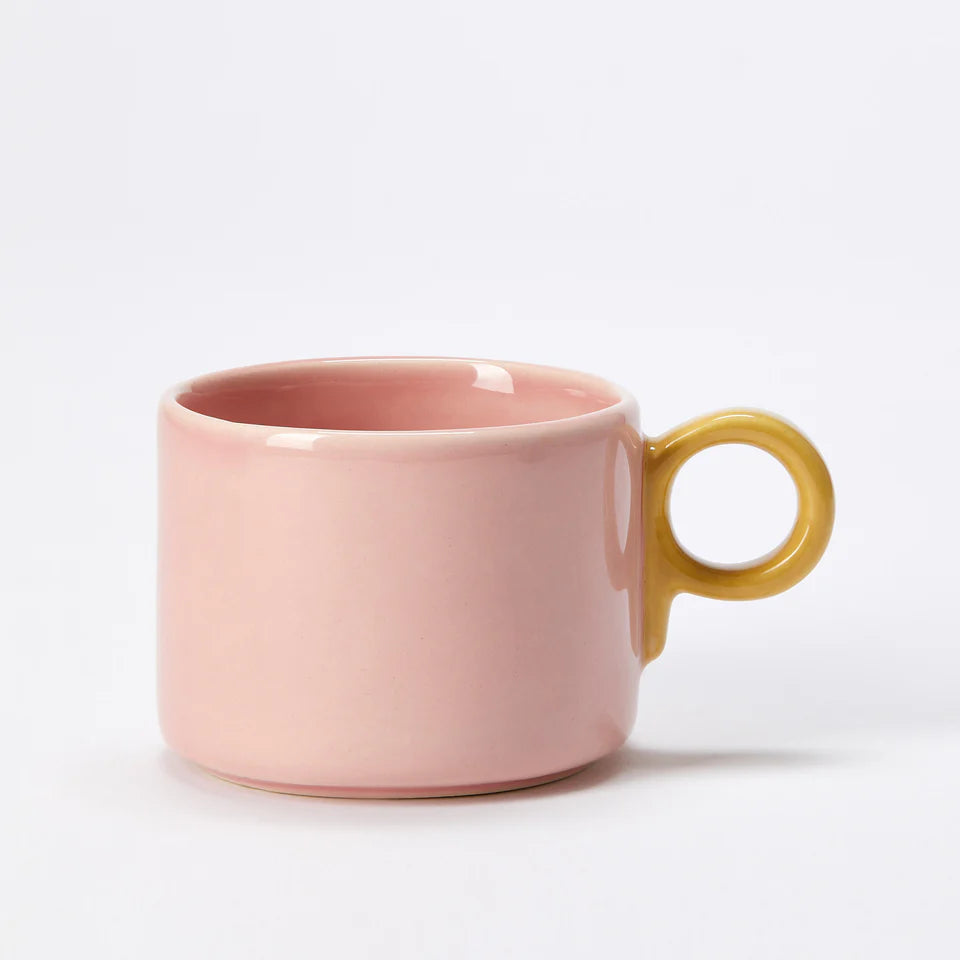 Pop Mugs Mixed Colours Set - 4 Pcs