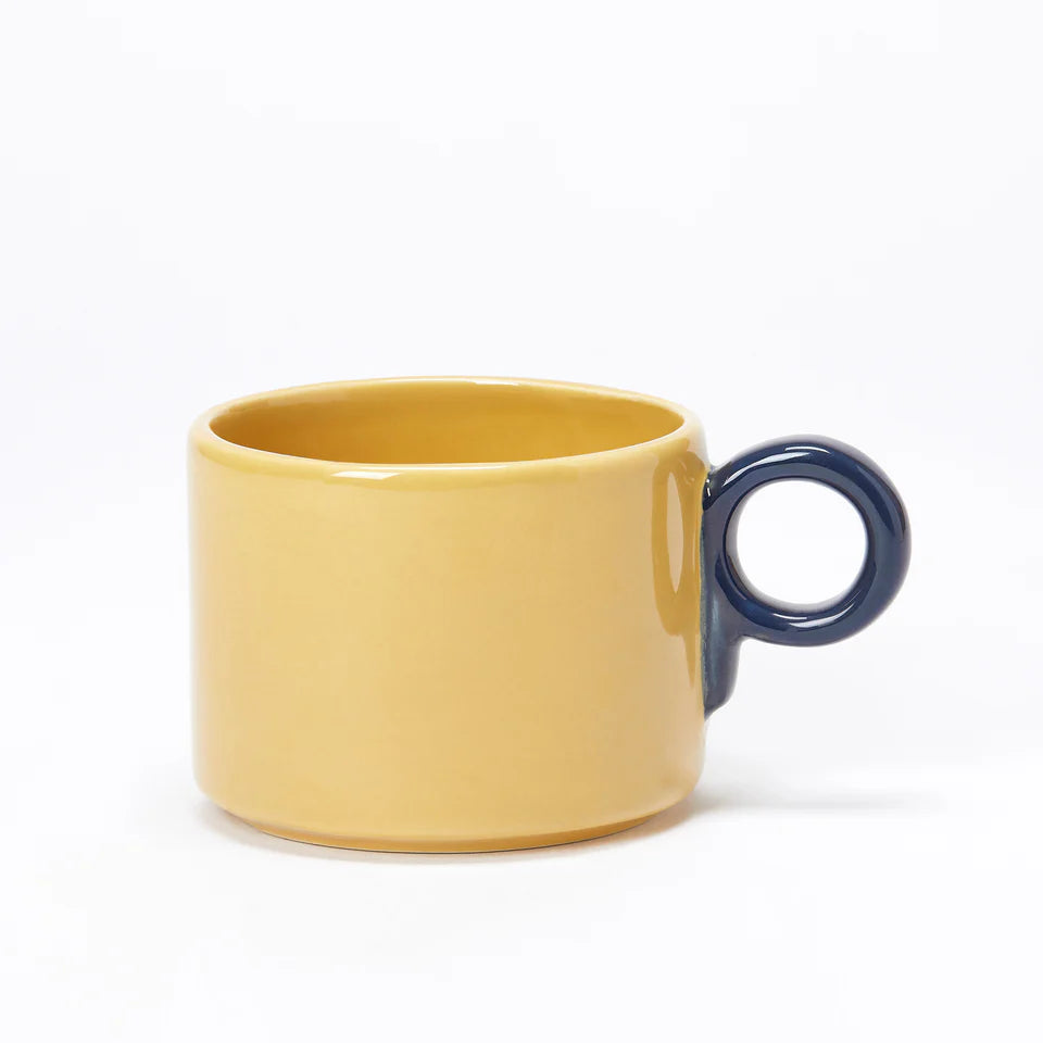 Pop Mugs Mixed Colours Set - 4 Pcs