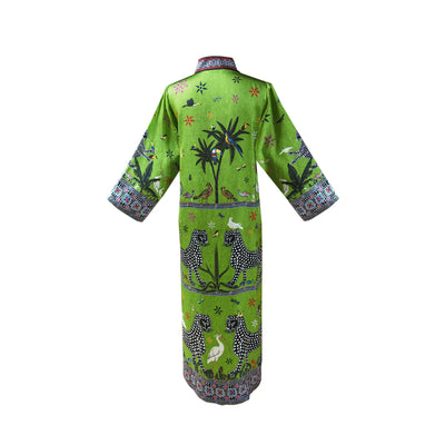 Kaftan Silk Verde Large