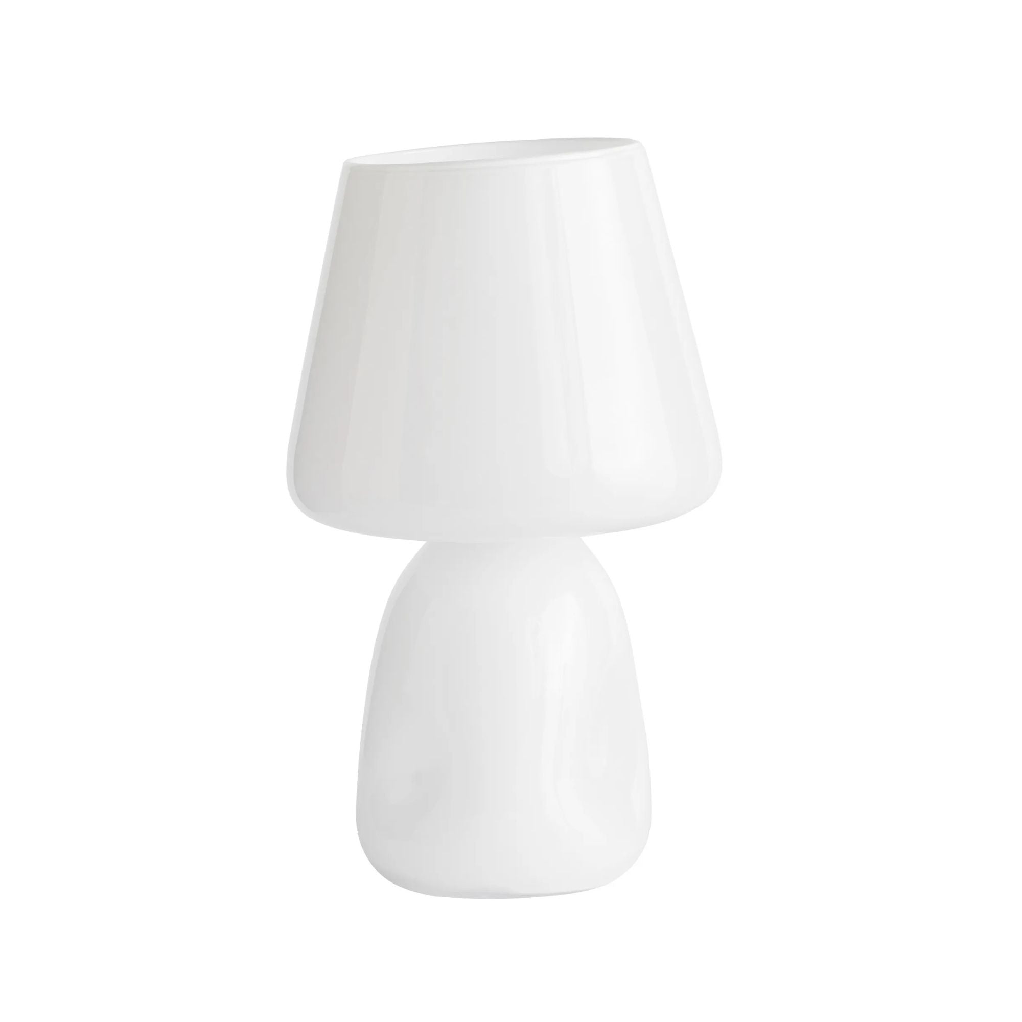 Apollo Table Lamp Shade - White Opal Glass