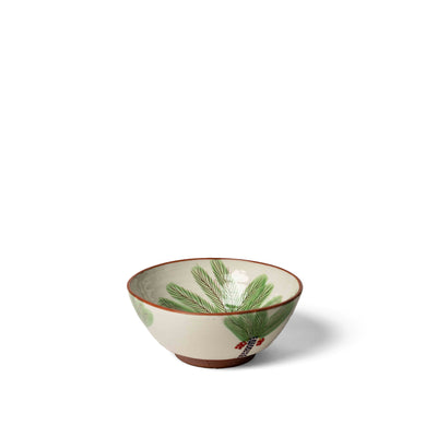 Serving Bowl With 3 Palms & Red Dates - Small