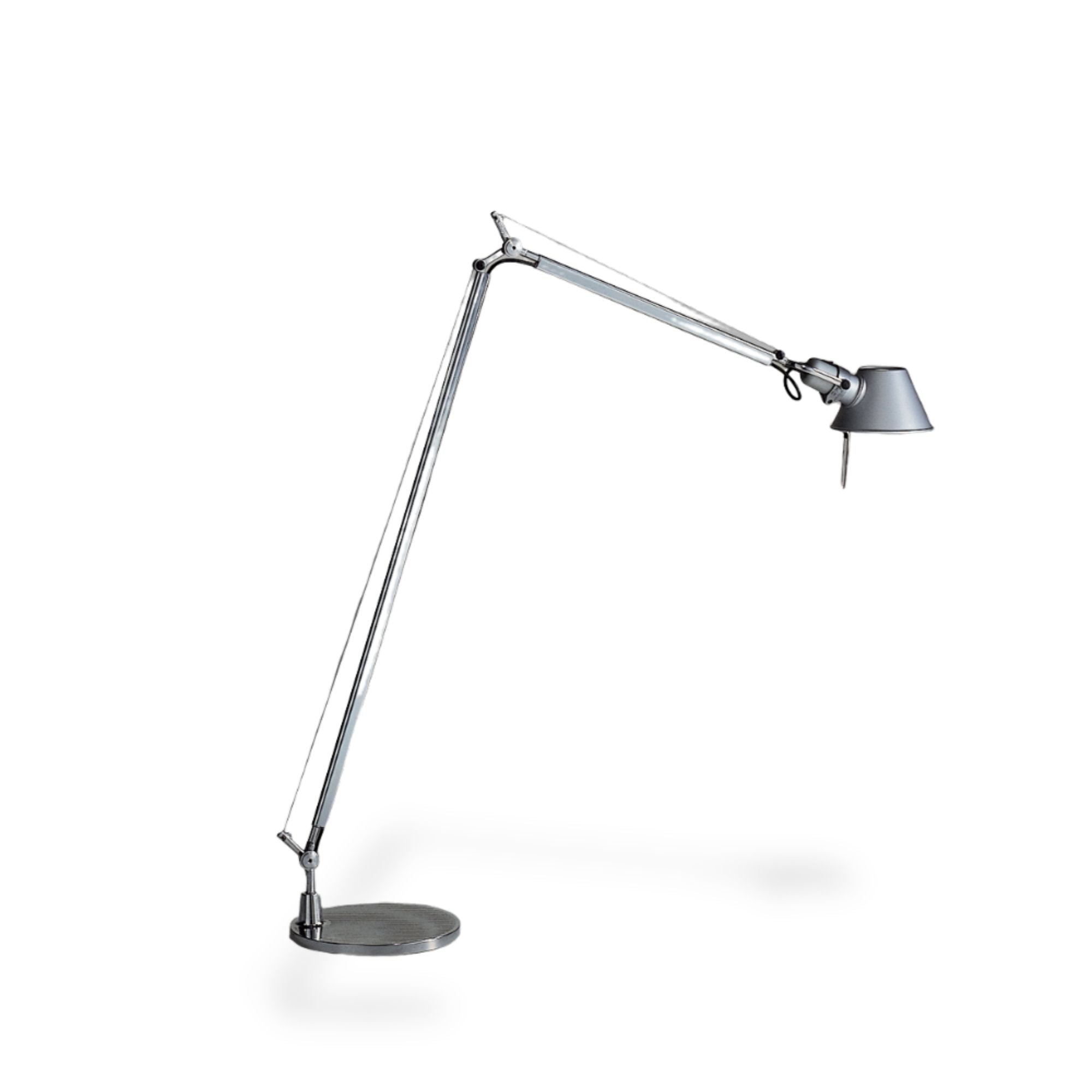 Tolomeo Reading Floor Lamp - Aluminum