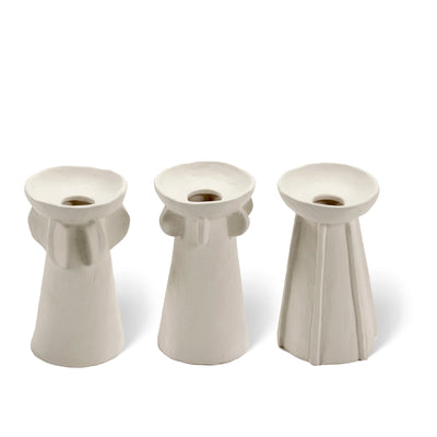 Vases Set of 3 - Beige Molly