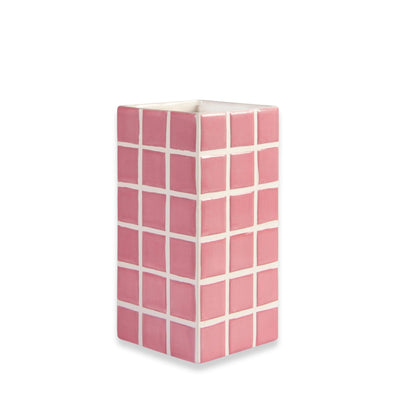 Vase Tile Pink