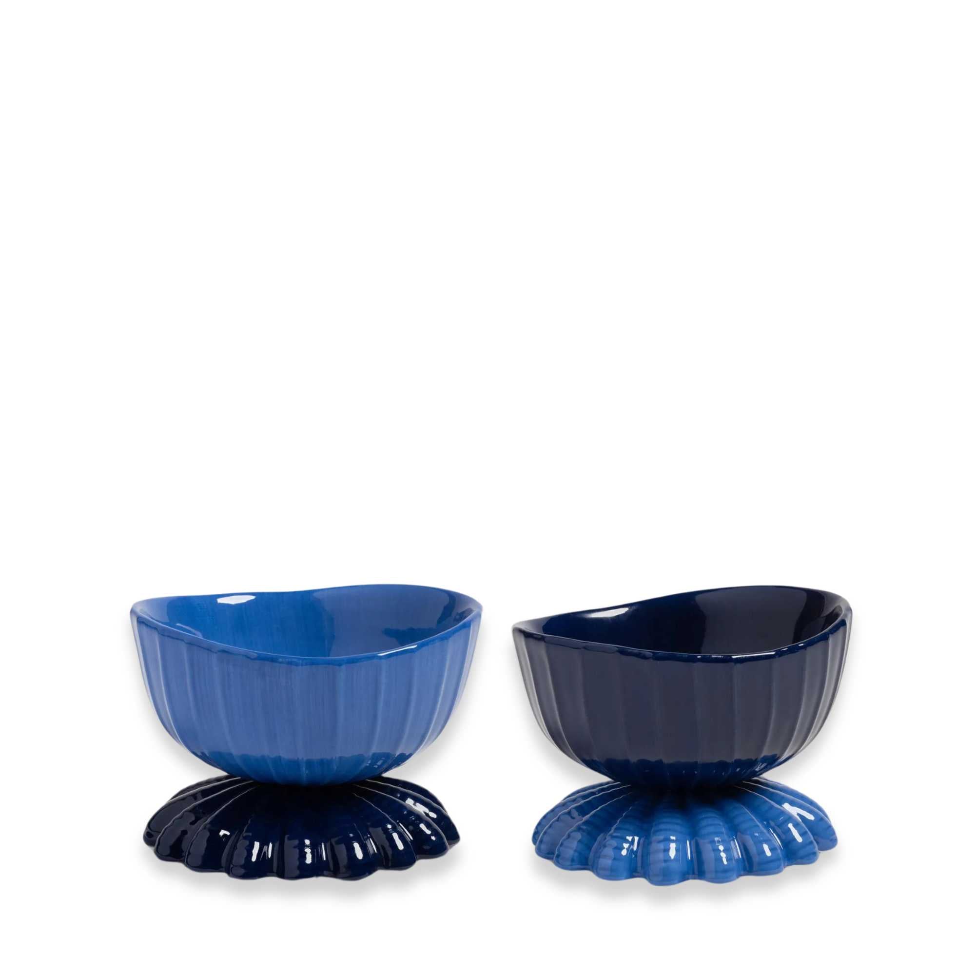 Coupe Clam Blue Set Of 2