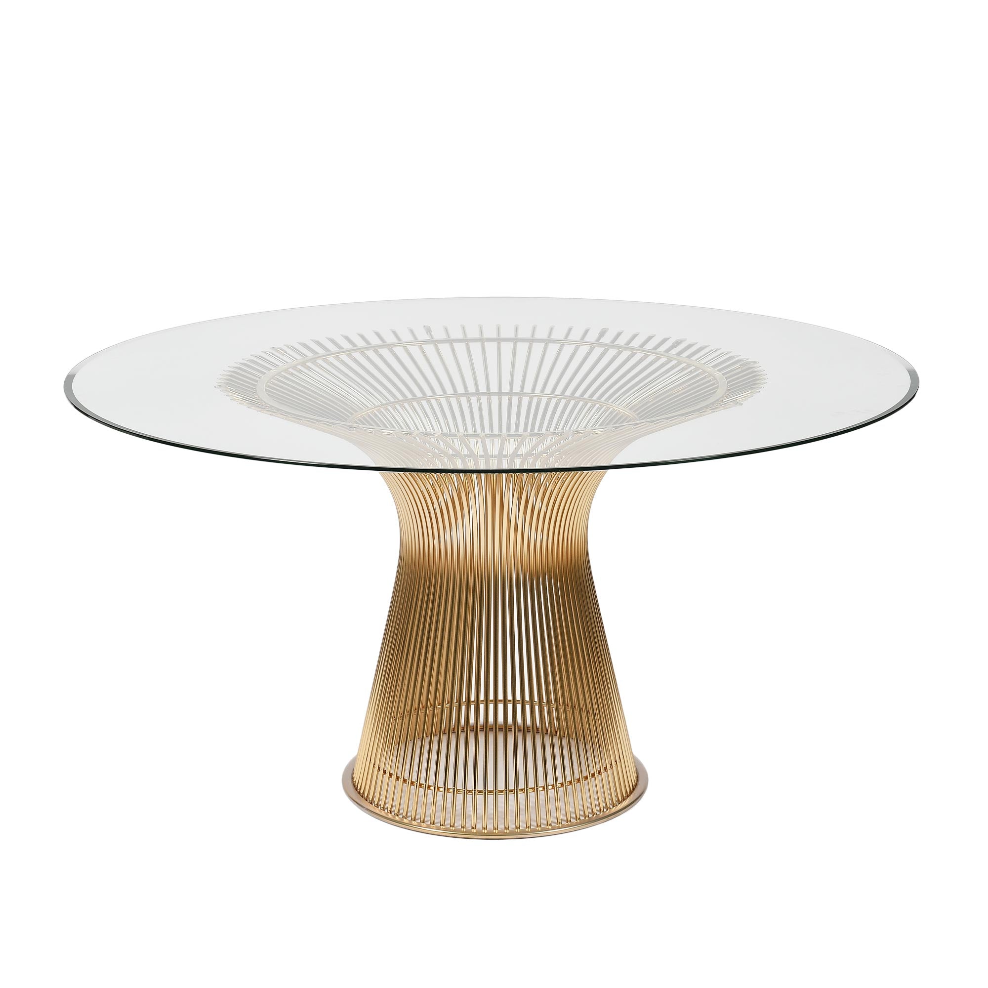 Platner High Table - Clear Glass image 1