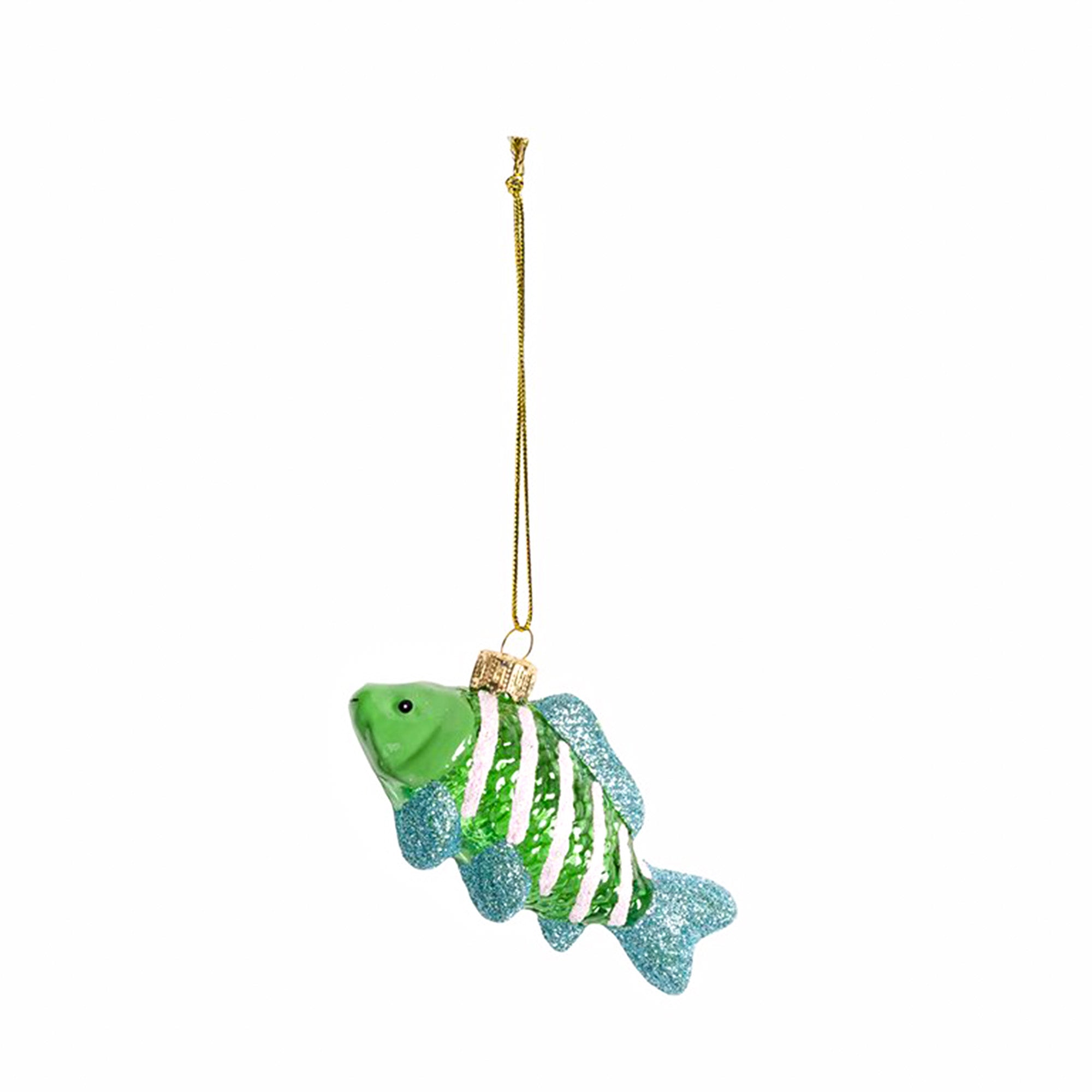 Ornament Guppy - Green