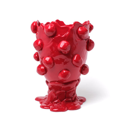 Nugget Large Vase - Matt Red