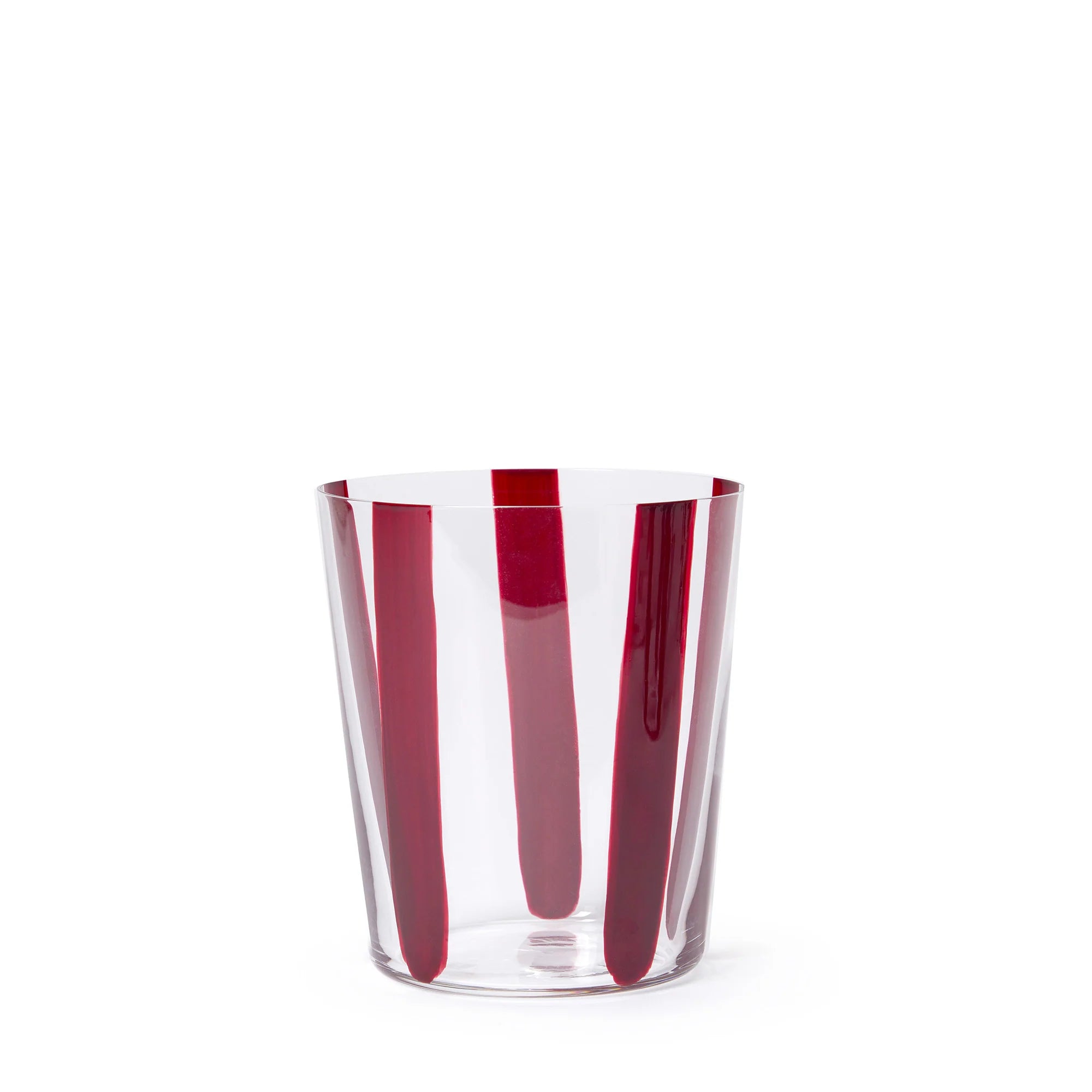 Nova Stripe Burgundy 360ml (Set of 4)