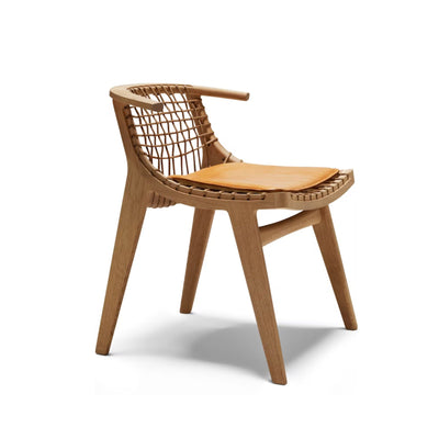 Klismos Lounge Chair - Natural Oak