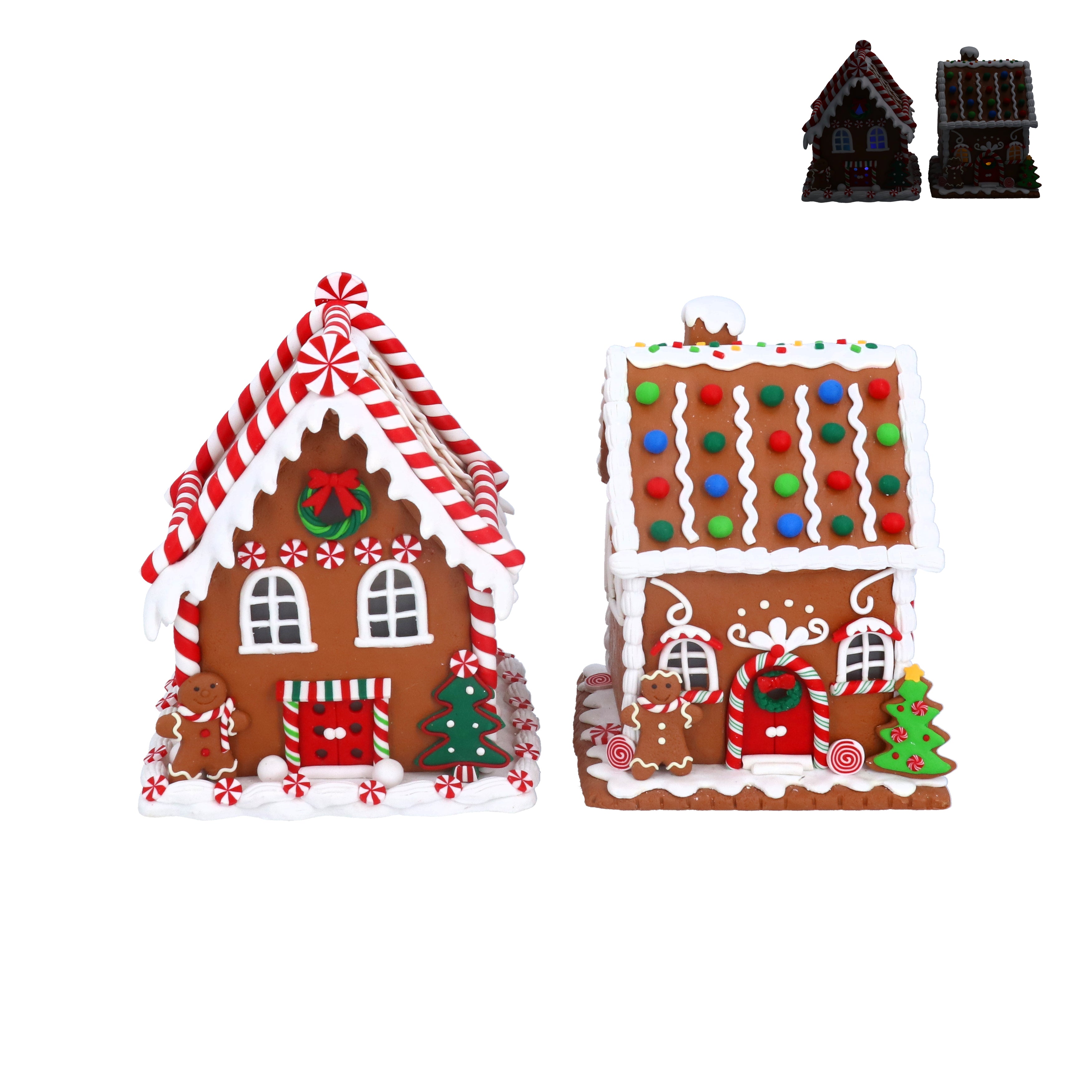 Gingerbread LED House with Sweets