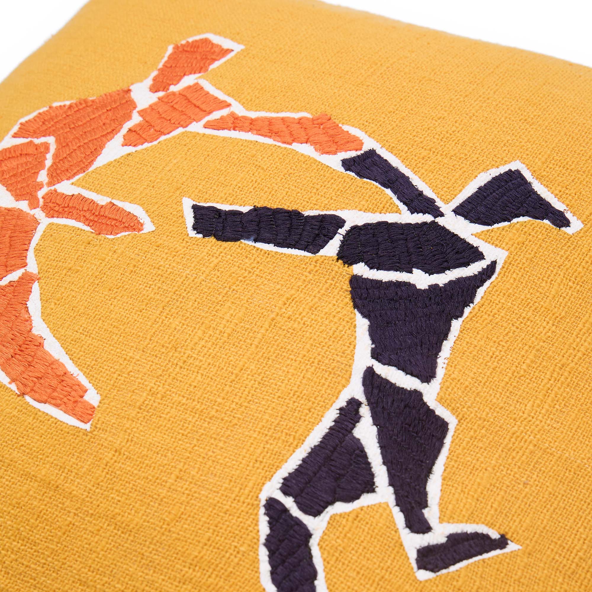 Pieces Dancing Figures Cushion Cover 50 x 50cm