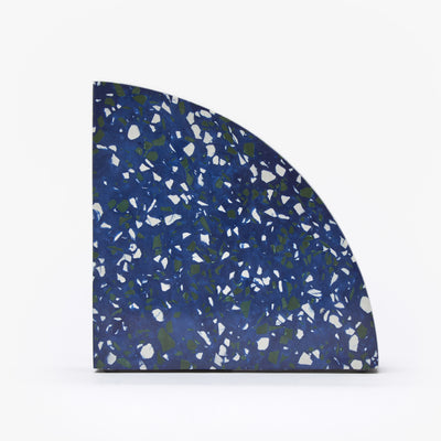 Terrazzo Bookend Blue