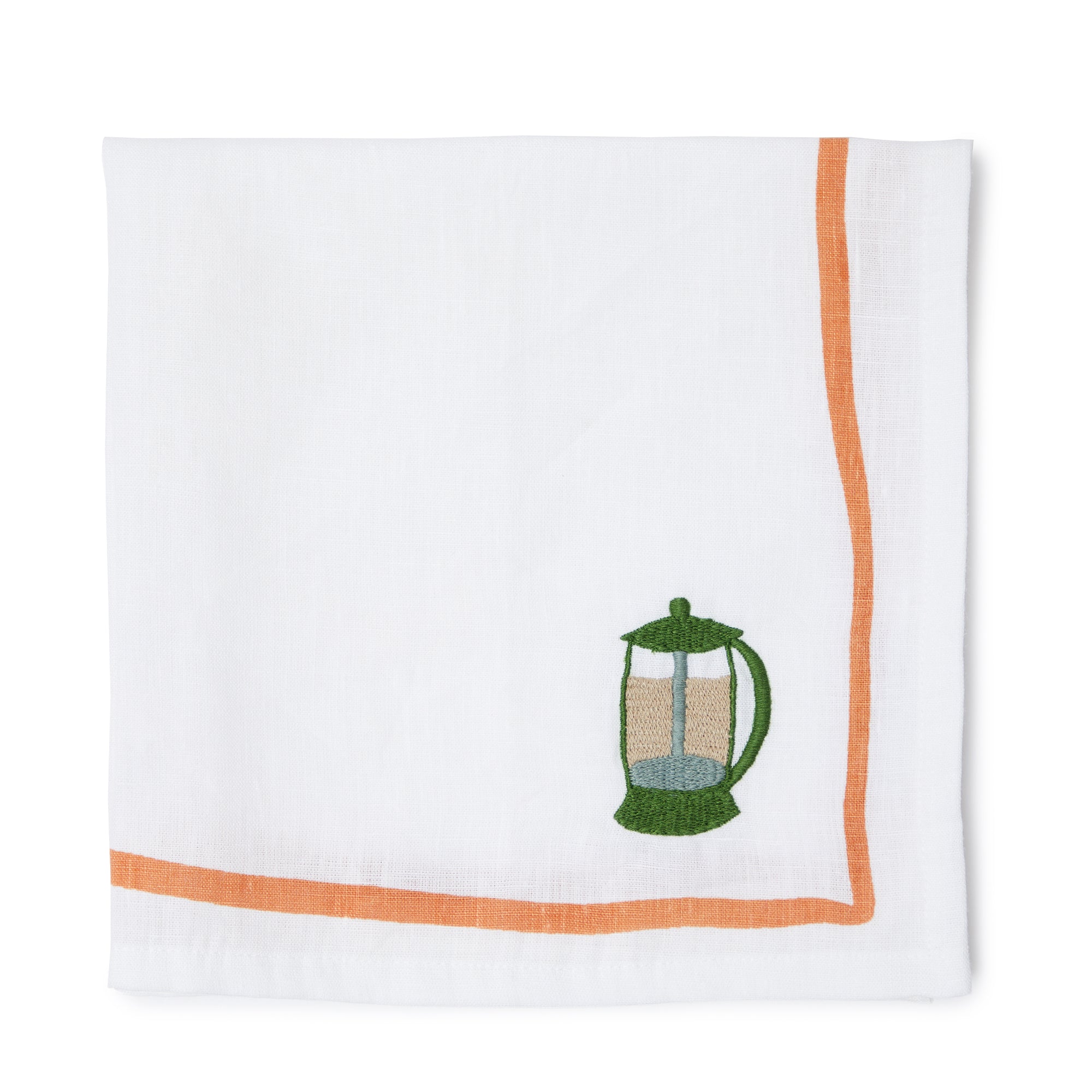 Cafeti%C3%A8re%20Embroidered%20Napkin image 1