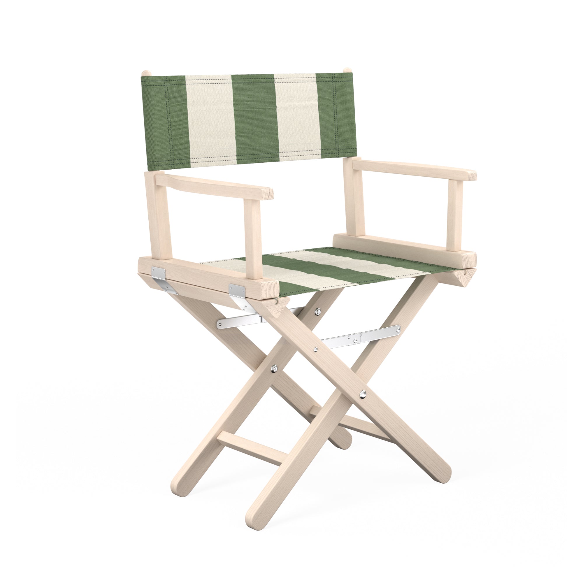 Director's%20Chair%20in%20Sage%20Bold%20Stripe%20&%20White%20Stained%20Beech image 2