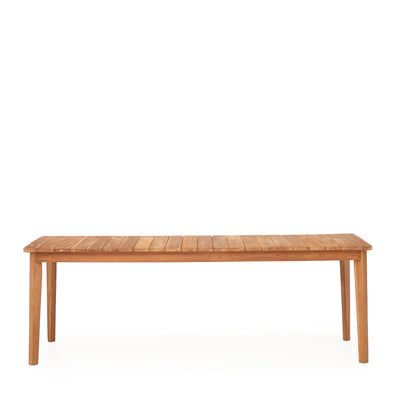 Outdoor Dining Table in Teak 220cm