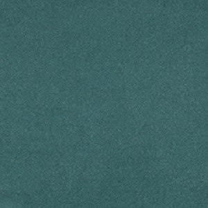 A close-up view of a textured fabric in a rich teal color, displaying a smooth and uniform surface with slight variations in hue that give depth to its appearance.