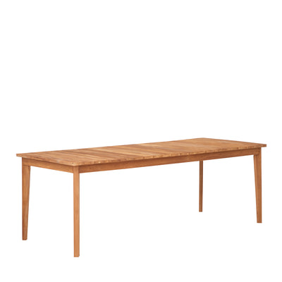 Outdoor Dining Table in Teak 220cm